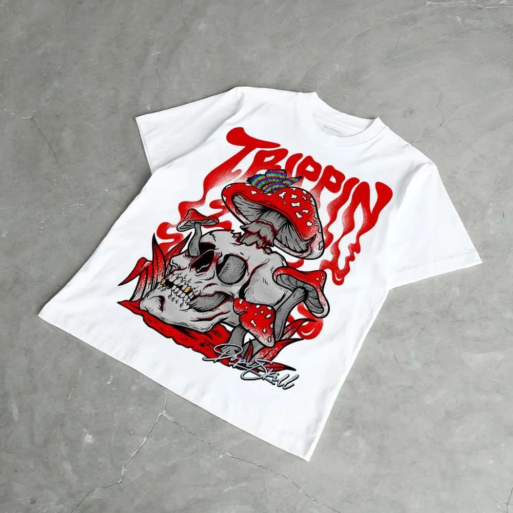 DopeSkill Graphic Tee Streetwear Hip Hop Hypebeast Street Style Unisex T-Shirt Sneaker Colour Matching Shirts Horror Skull