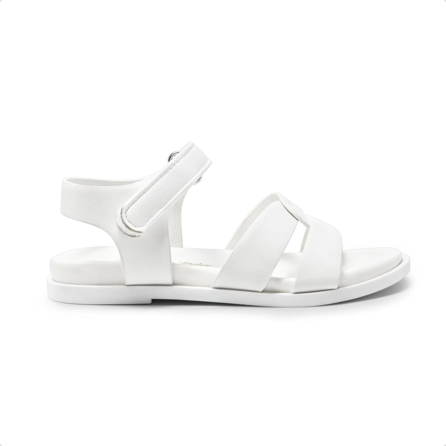DREAM PAIRS Girls Sandals Open Toe Princess Flat Sandals Strappy Summer Shoes Toddler/Little Kid