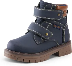 DREAM PAIRS Kids Ankle Boots Boys Girls Fashion Booties with Hook and Loop (Toddler/Little Kid)