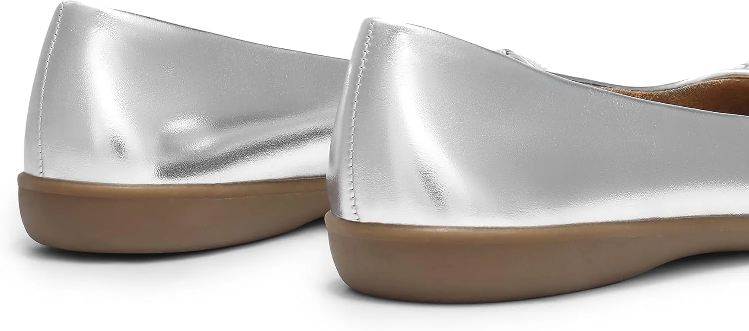 DREAM PAIRS Women’s Ballet Flats, Comfortable Round Toe Slip on Dressy Work Office Shoes with Arch Support