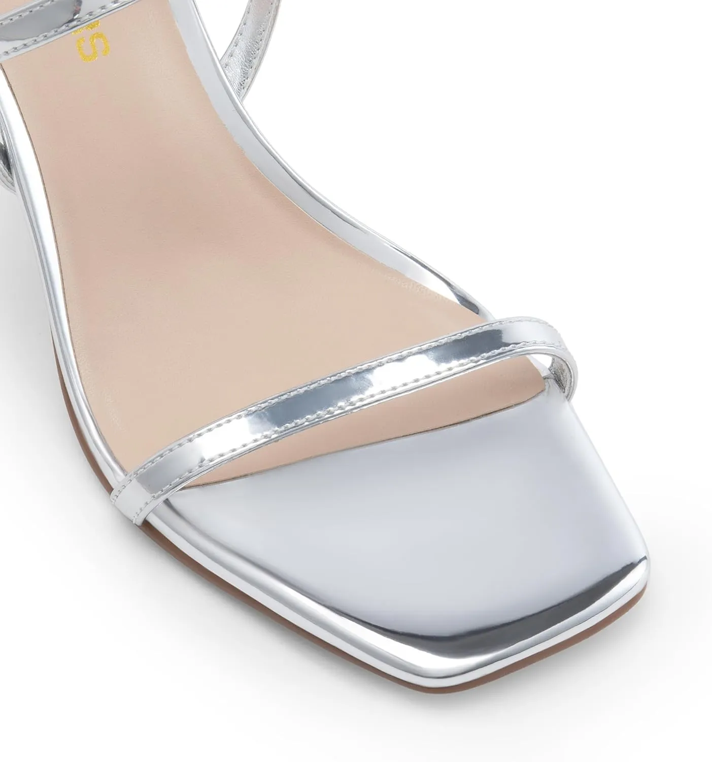 DREAM PAIRS Women’s Slingback Heels High Stilettos Open Square Toe Ankle Strap Pumps Sexy Comfort Strappy Dress Shoes Wedding Bridal Heeled Sandals