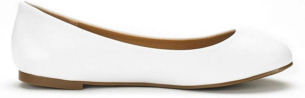 DREAM PAIRS Women's Sole-Simple Ballerina Walking Flats Shoes