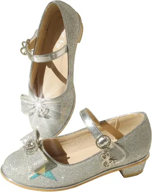 EIGHT KM Mary Jane Shoes for Girls - Toddler Shoes Girl Mary Jane Flats Kid Shoes - Multi Sizes & Colors for Ages 3-13 Years Baby Girl Shoes - Party Wedding Heels for Girls