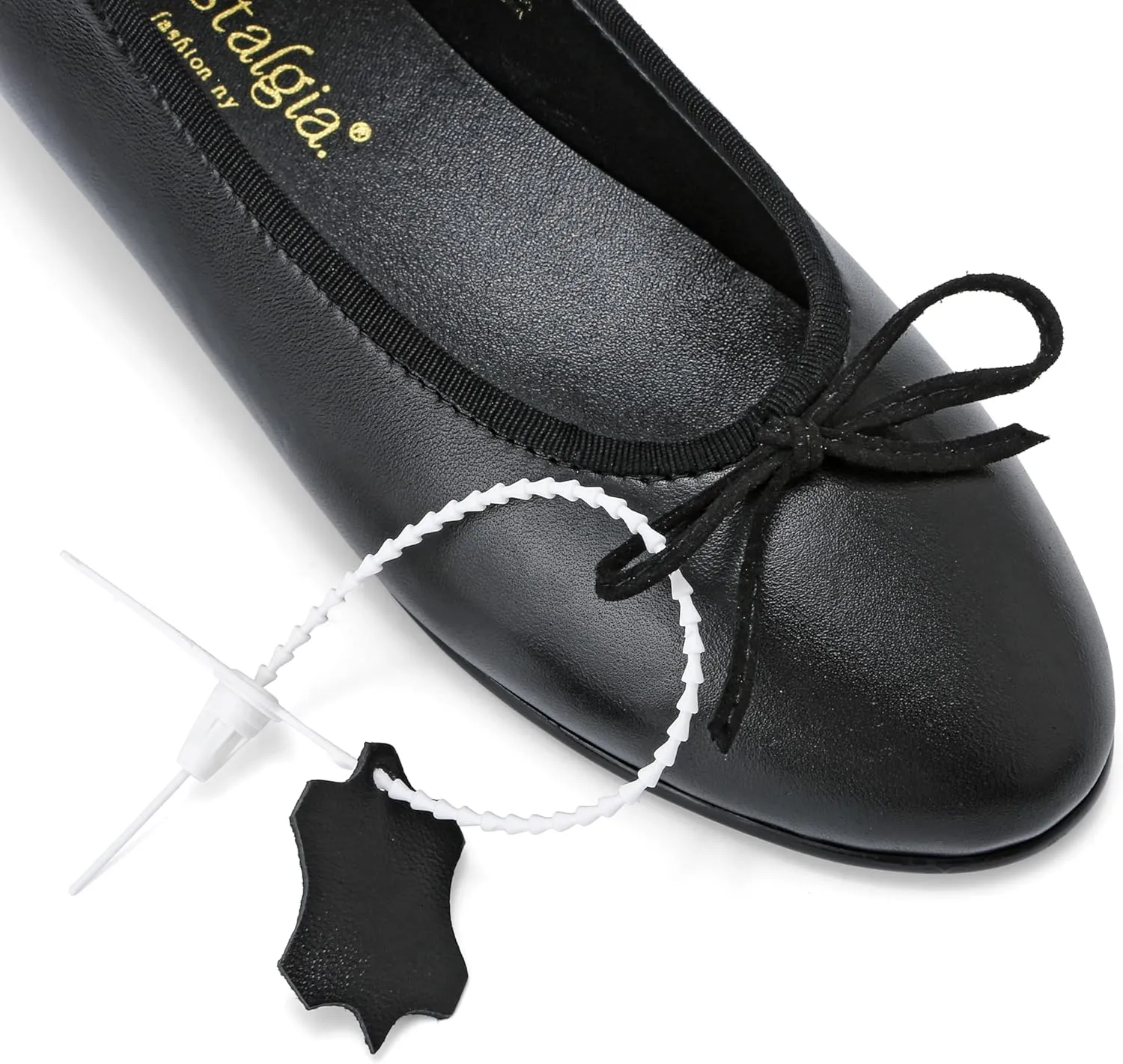 Euphoria Genuine Lambskin Bow Ballet Flats