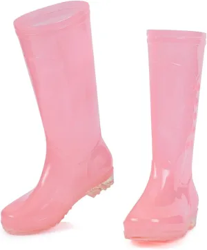 Fiedaz Rain Boots for Women Waterproof Garden Boots Anti-Slip Rain Boots Ladies Candy Color Lightweight Boots