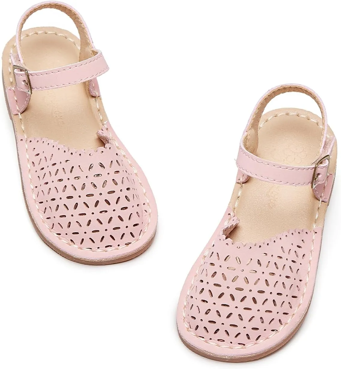 Flaryzone Toddler/Little Kids' Classic Rome Open-Toe Flat Sandals