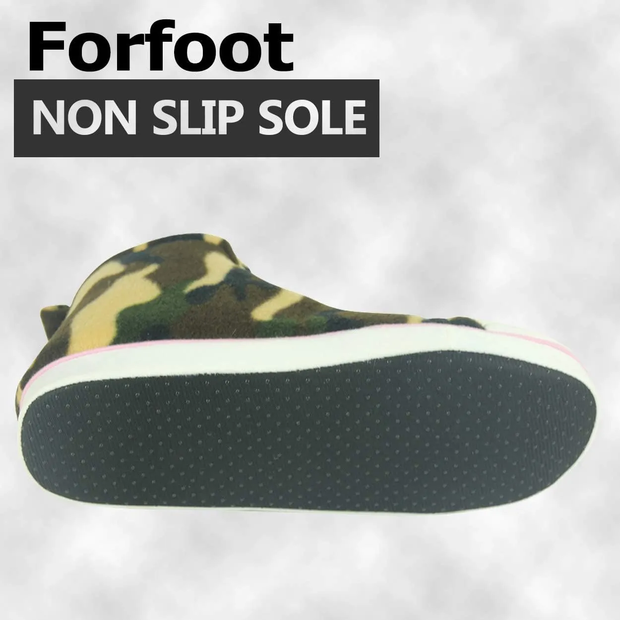 Forfoot Sneaker Slippers Men Comfy Cozy Indoor House Shoes Non Slip