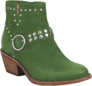 FOWT Women V Cut Cowgirl Ankle Boots Metal Rivet Studded Short Booties Slide Zipper Low Block Striped Heel Boots Metal Buckle Casual Fashion Work Shoes Size 4-16 US