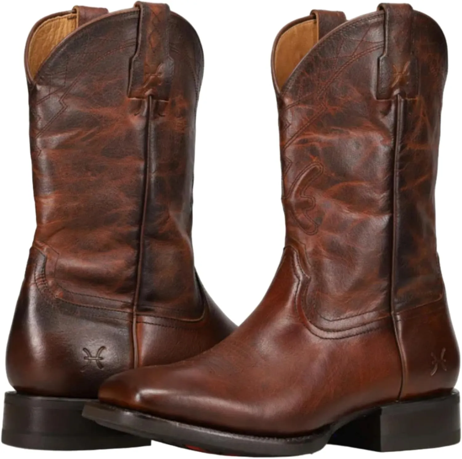 Frye Men's Hauser Logo Stitch Western Boot