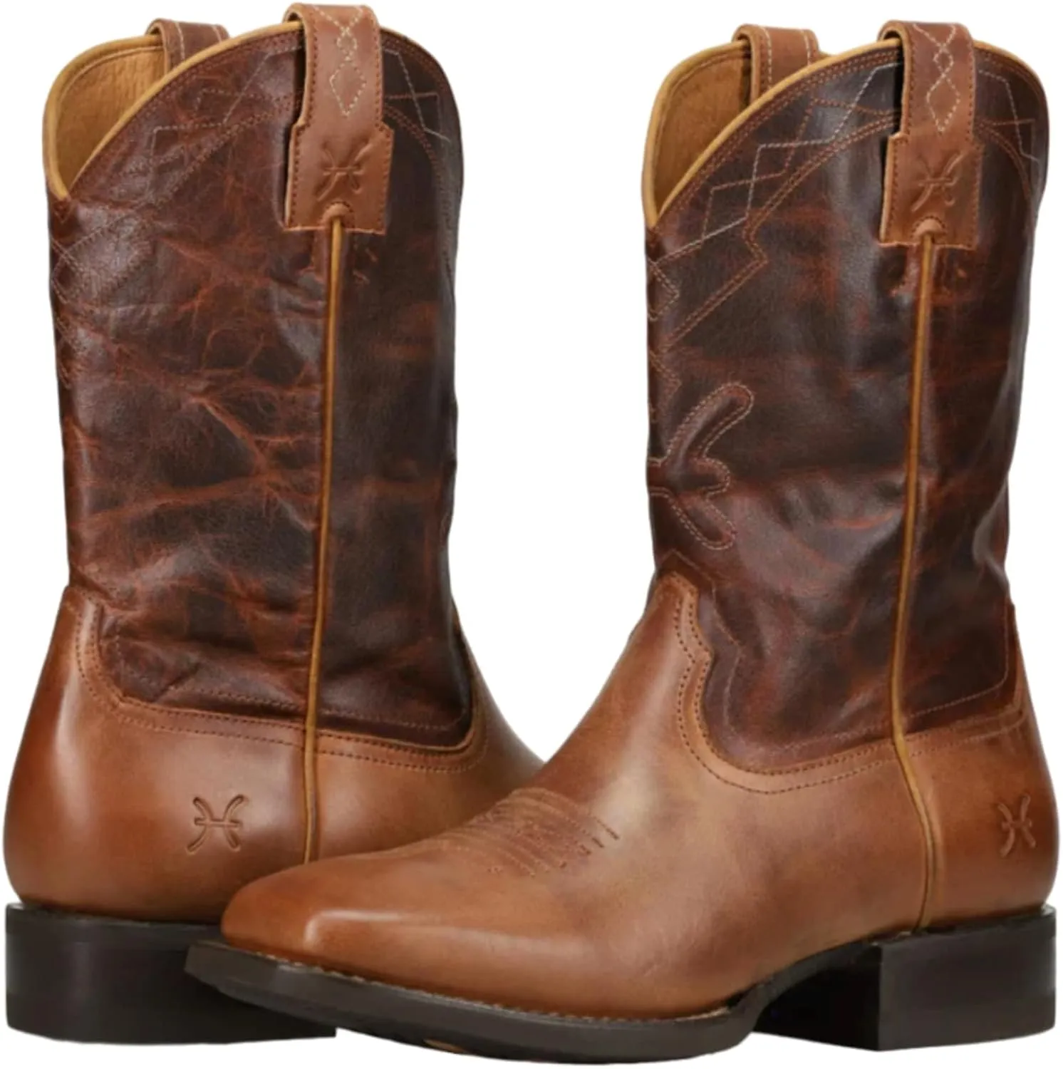 Frye Men's Hauser Logo Stitch Western Boot