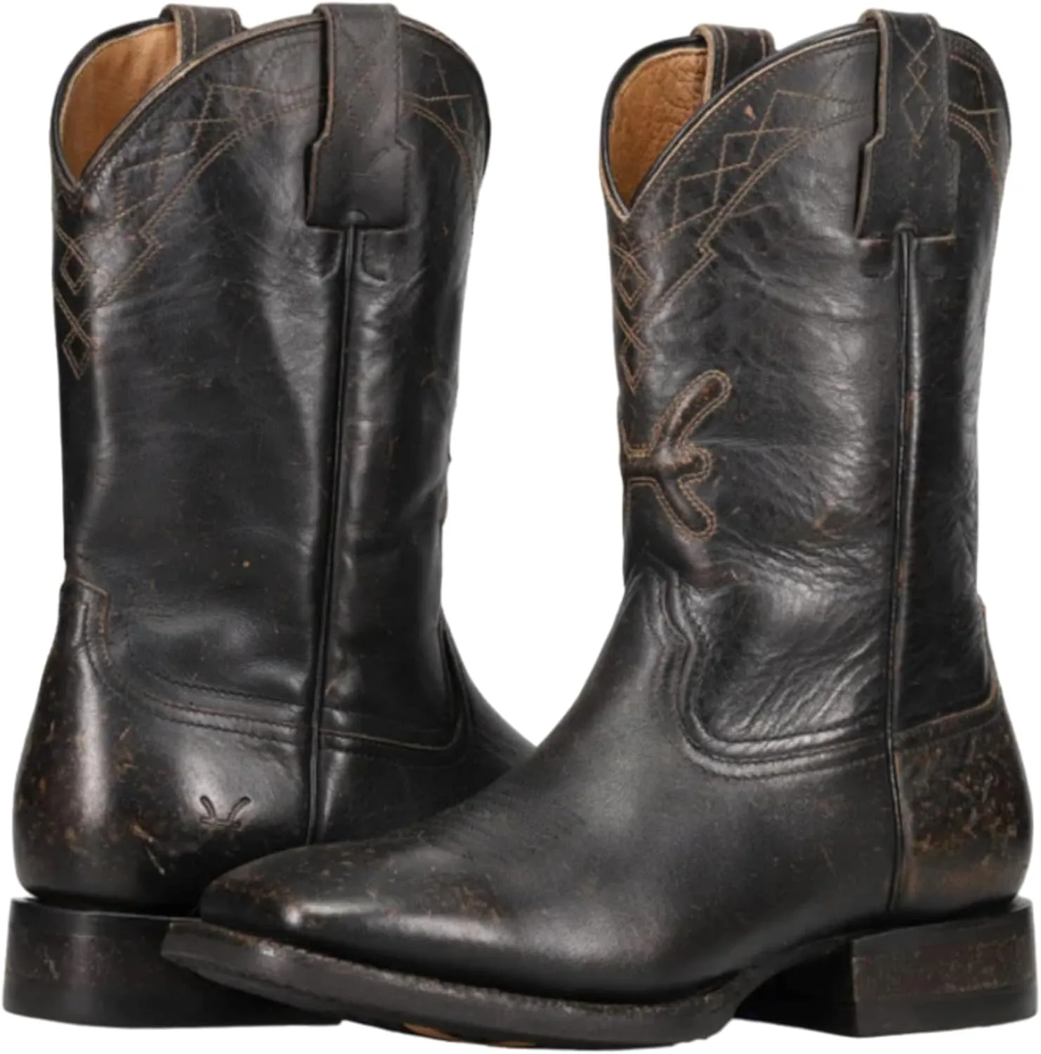 Frye Men's Hauser Logo Stitch Western Boot
