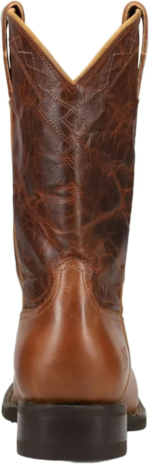 Frye Men's Hauser Logo Stitch Western Boot