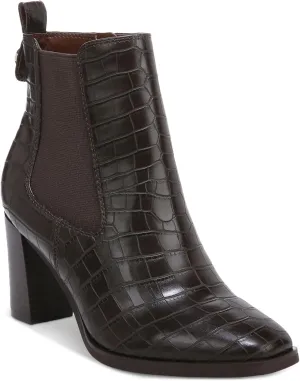 Giani Bernini Womens Brigittie Faux Leather Chelsea Boots Brown 9 Medium (B,M)