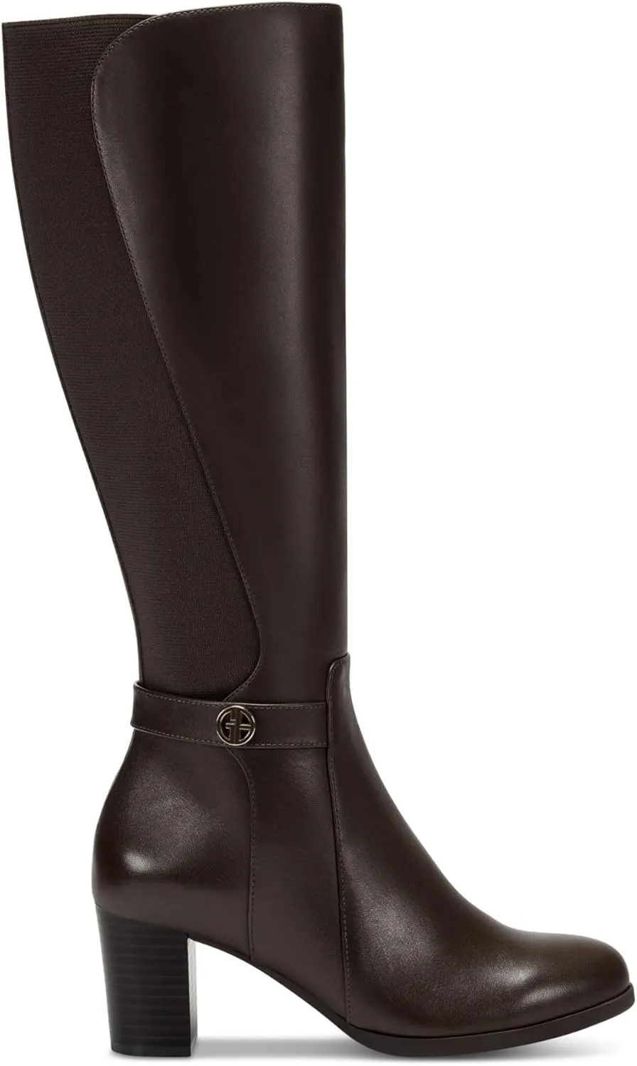 Giani Bernini Womens Leather Knee-High Boots