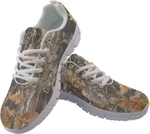 GIFTPUZZ Camo Sneakers Breathable Mesh & Shock-Absorbing Sole for Outdoor/Tactical Use (Men/Women) Size 39-48