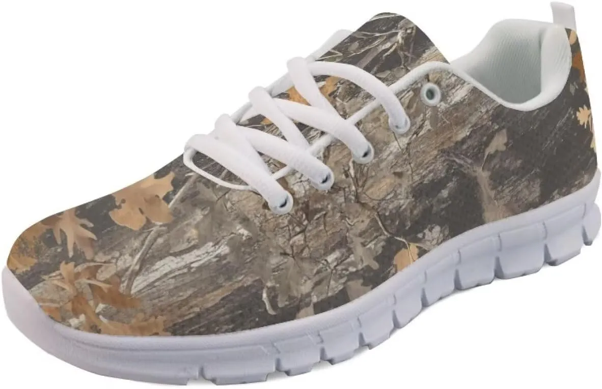 GIFTPUZZ Camo Sneakers Breathable Mesh & Shock-Absorbing Sole for Outdoor/Tactical Use (Men/Women) Size 39-48