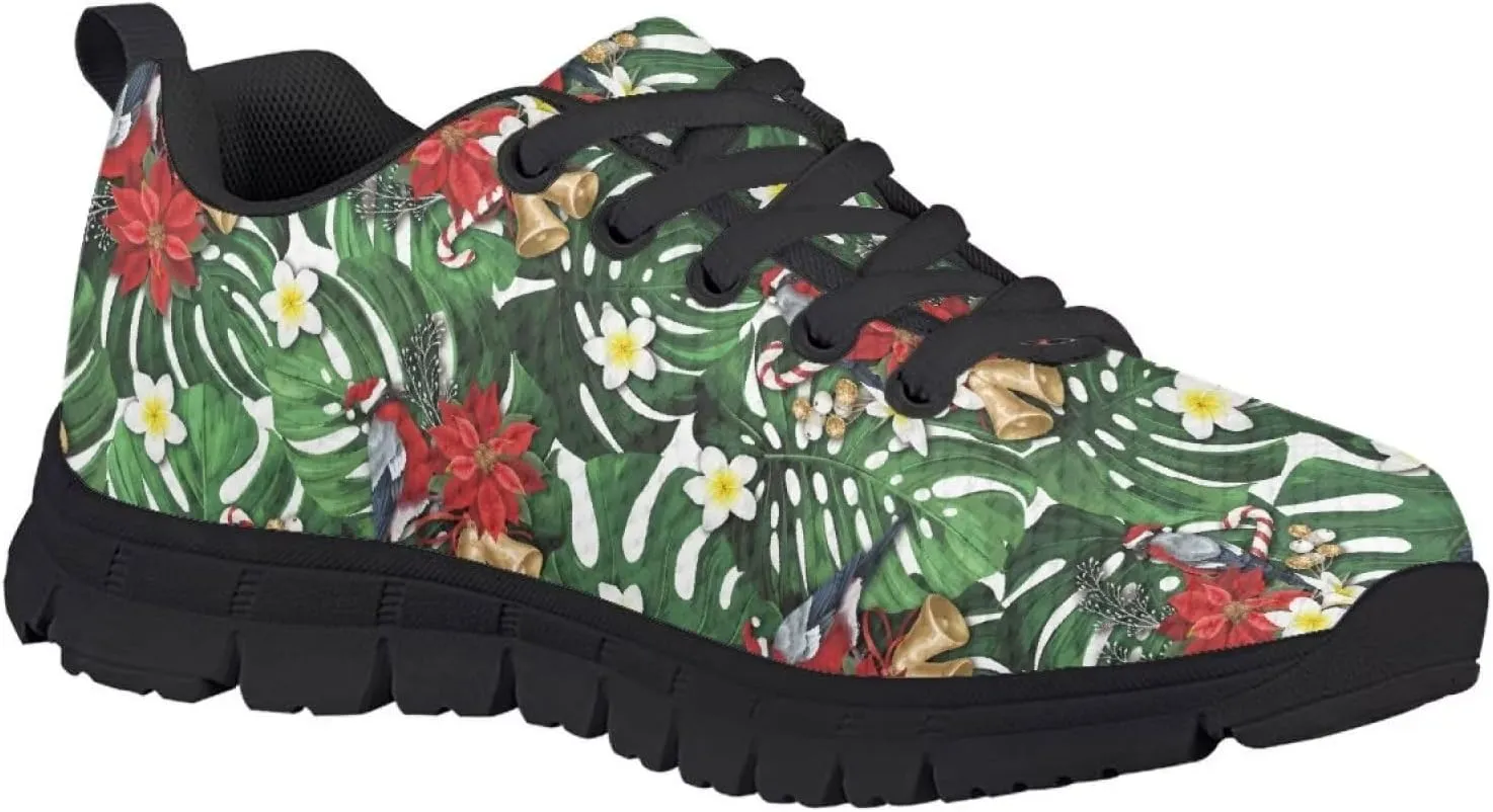 GIFTPUZZ Christmas Shoes for Kids Running Shoes Comfortable Walking Tennis Sneaker Flat Shoes