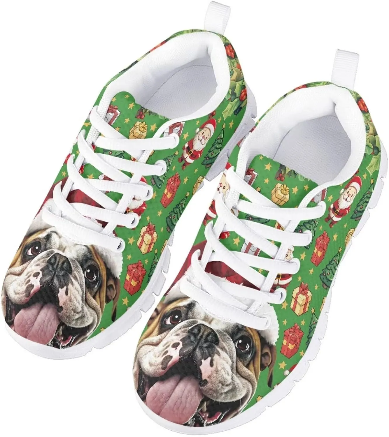 GIFTPUZZ Unisex-Child Lace-up Running Shoes Kids Sneakers for Boys Girls Tennis Shoes for Sport