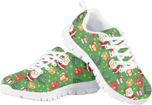 GIFTPUZZ Unisex-Child Lace-up Running Shoes Kids Sneakers for Boys Girls Tennis Shoes for Sport