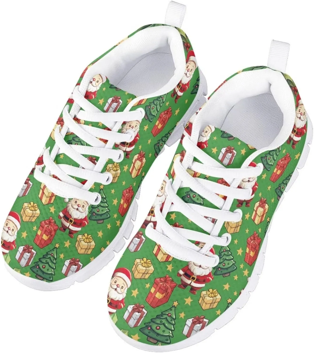 GIFTPUZZ Unisex-Child Lace-up Running Shoes Kids Sneakers for Boys Girls Tennis Shoes for Sport