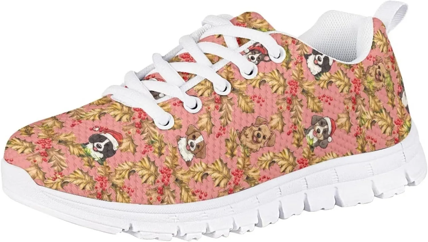 GIFTPUZZ Unisex-Child Lace-up Running Shoes Kids Sneakers for Boys Girls Tennis Shoes for Sport