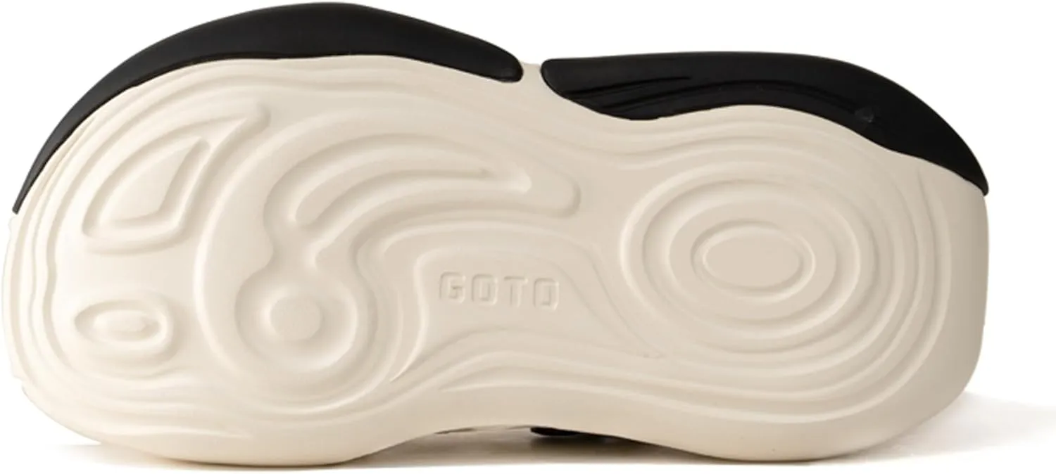 GOTO Unisex-Adult Classic Clogs Comfort Fashion Garden Shoes Slip-on Outdoor Beach Slippers | Work Shoes