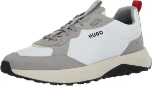 HUGO Men's Running Style Mix Material Sneakers