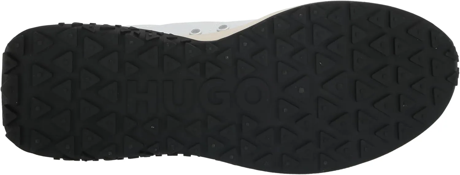 HUGO Men's Running Style Mix Material Sneakers