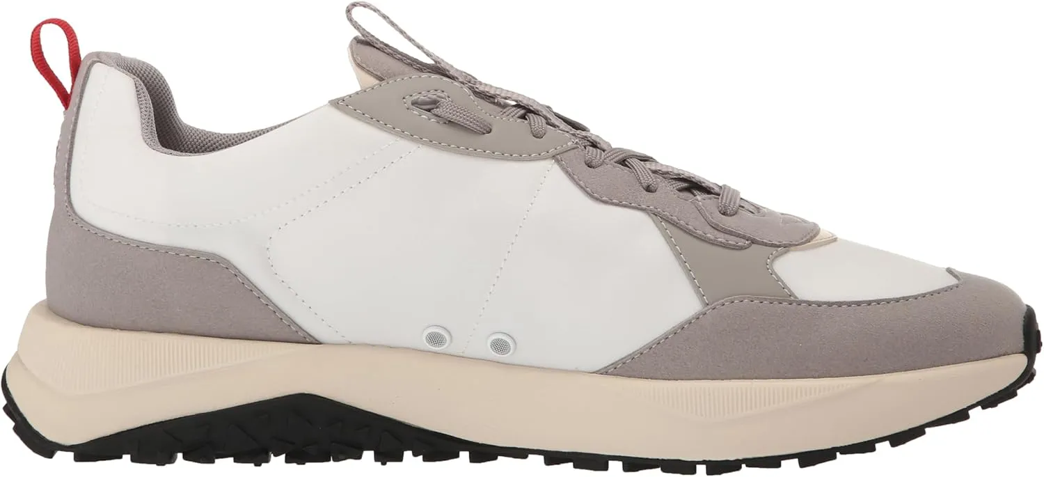 HUGO Men's Running Style Mix Material Sneakers