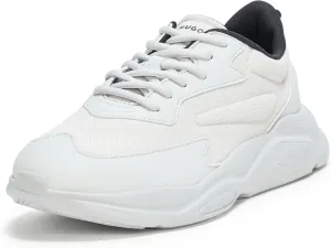 HUGO Men's Running Style Sneakers with Thick Rubber Sole