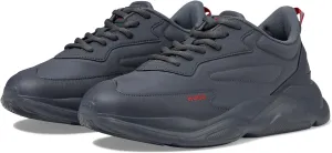 HUGO Men's Running Style Sneakers with Thick Rubber Sole
