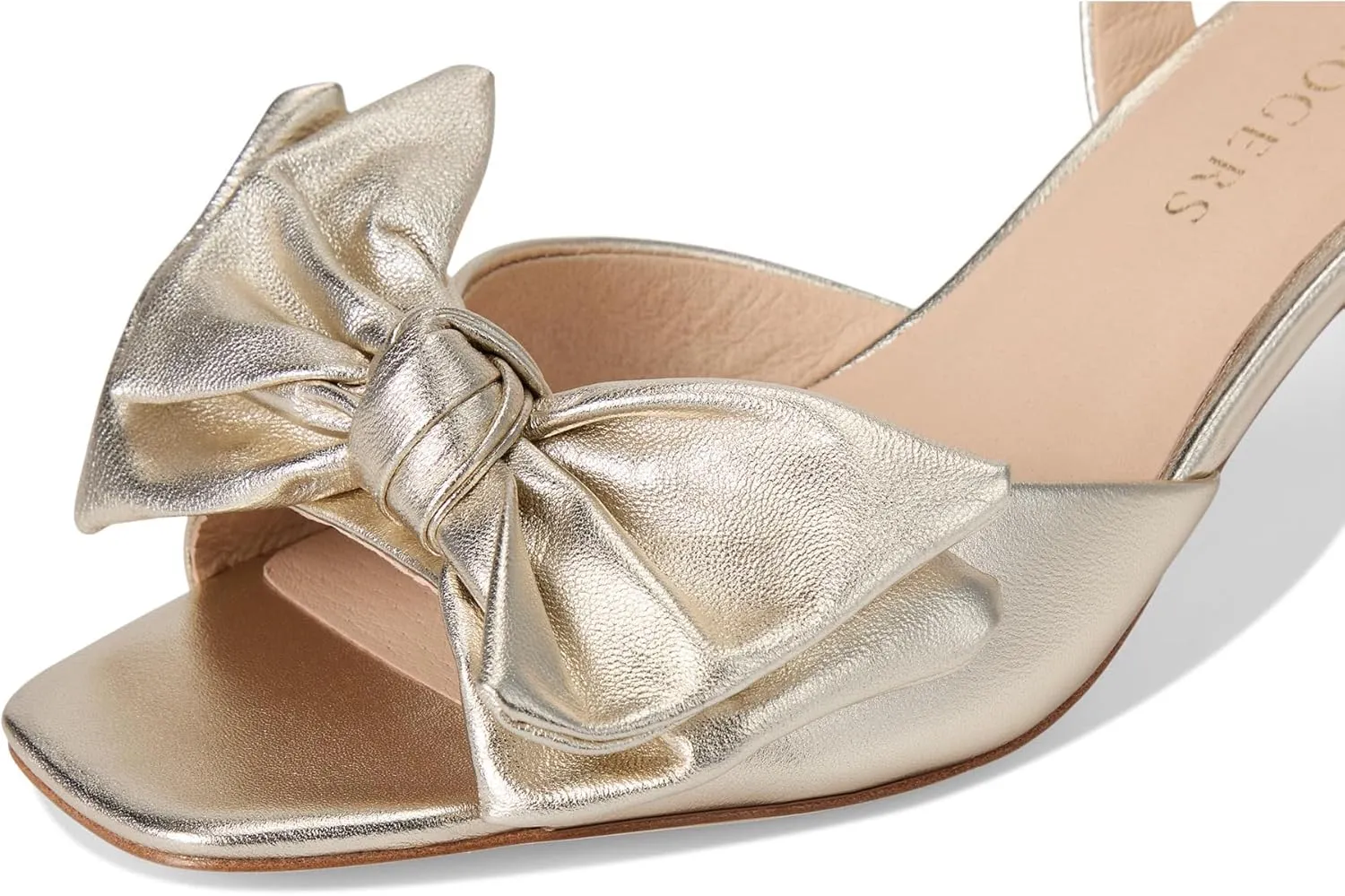 Jack Rogers Women's Eloise Bow Slingback Heeled Sandal