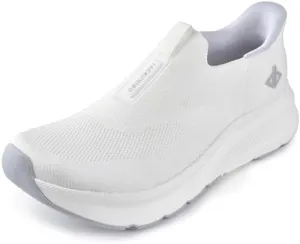 JACKSHIBO Mens Slip in Free up Hands Shoes Wide Toe Box Arch Support Orthopedic Walking Sneakers Cushioned Thick Zero Drop Sole Metatarsal Pads
