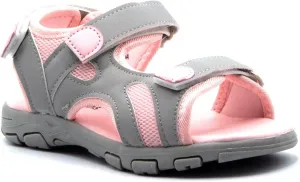 Jazamé Little Toddler Girls' Embellished Adjustable Comfort Summer Strappy Sport Sandals