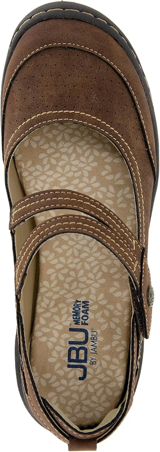 JBU Fawn Women’s Comfort Casual Classic Mary Jane Flats Fashion Shoes