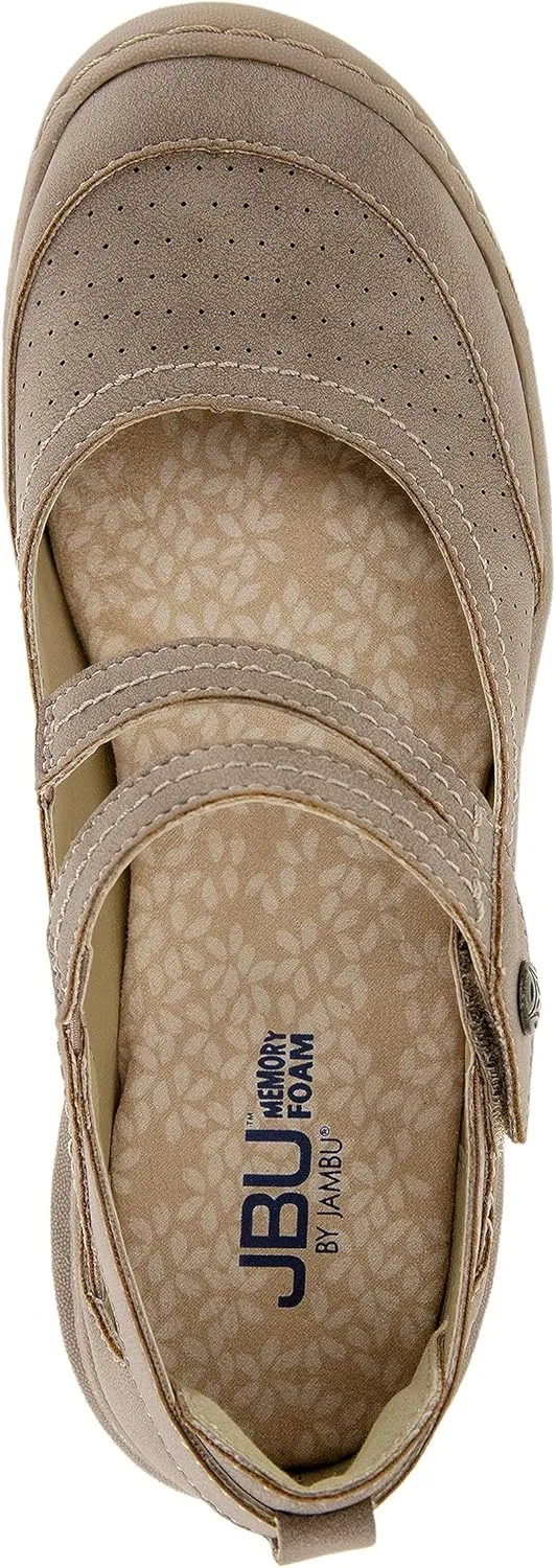 JBU Fawn Women’s Comfort Casual Classic Mary Jane Flats Fashion Shoes