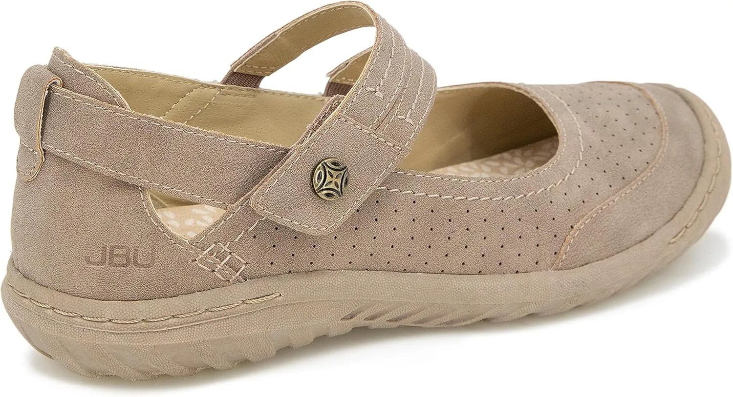 JBU Fawn Women’s Comfort Casual Classic Mary Jane Flats Fashion Shoes