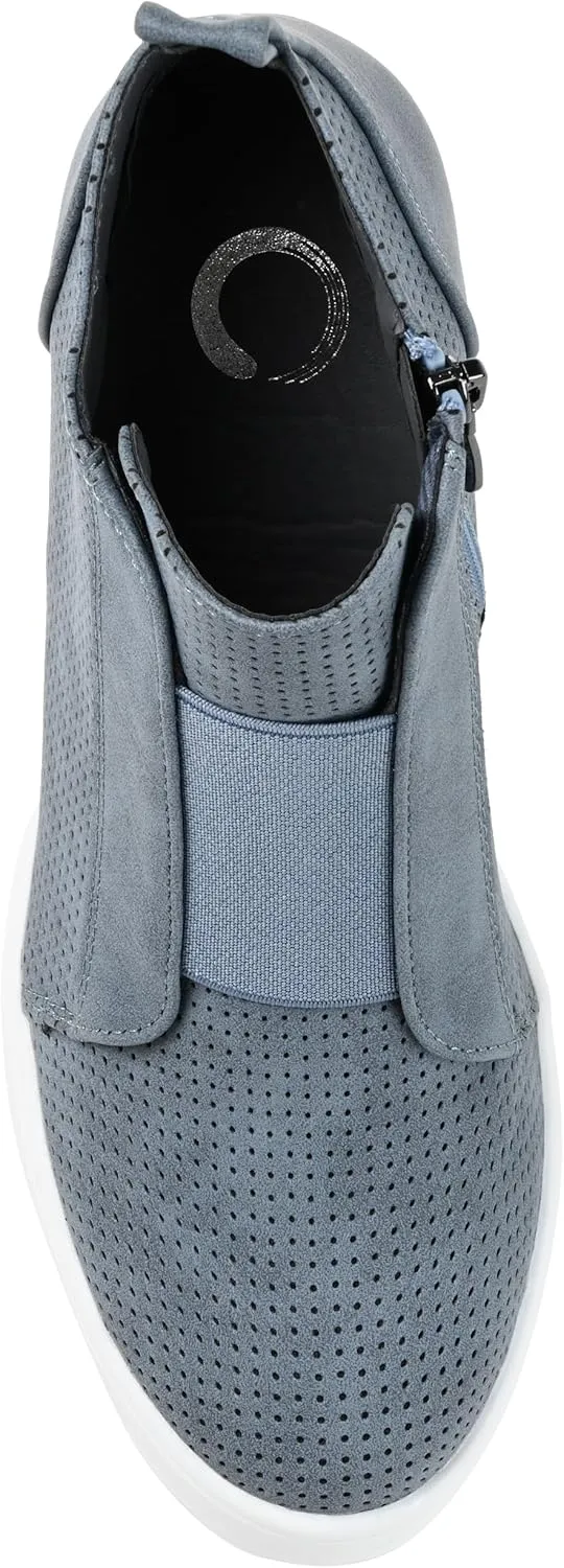 Journee Collection Womens Clara Platform Casual and Fashion Sneakers