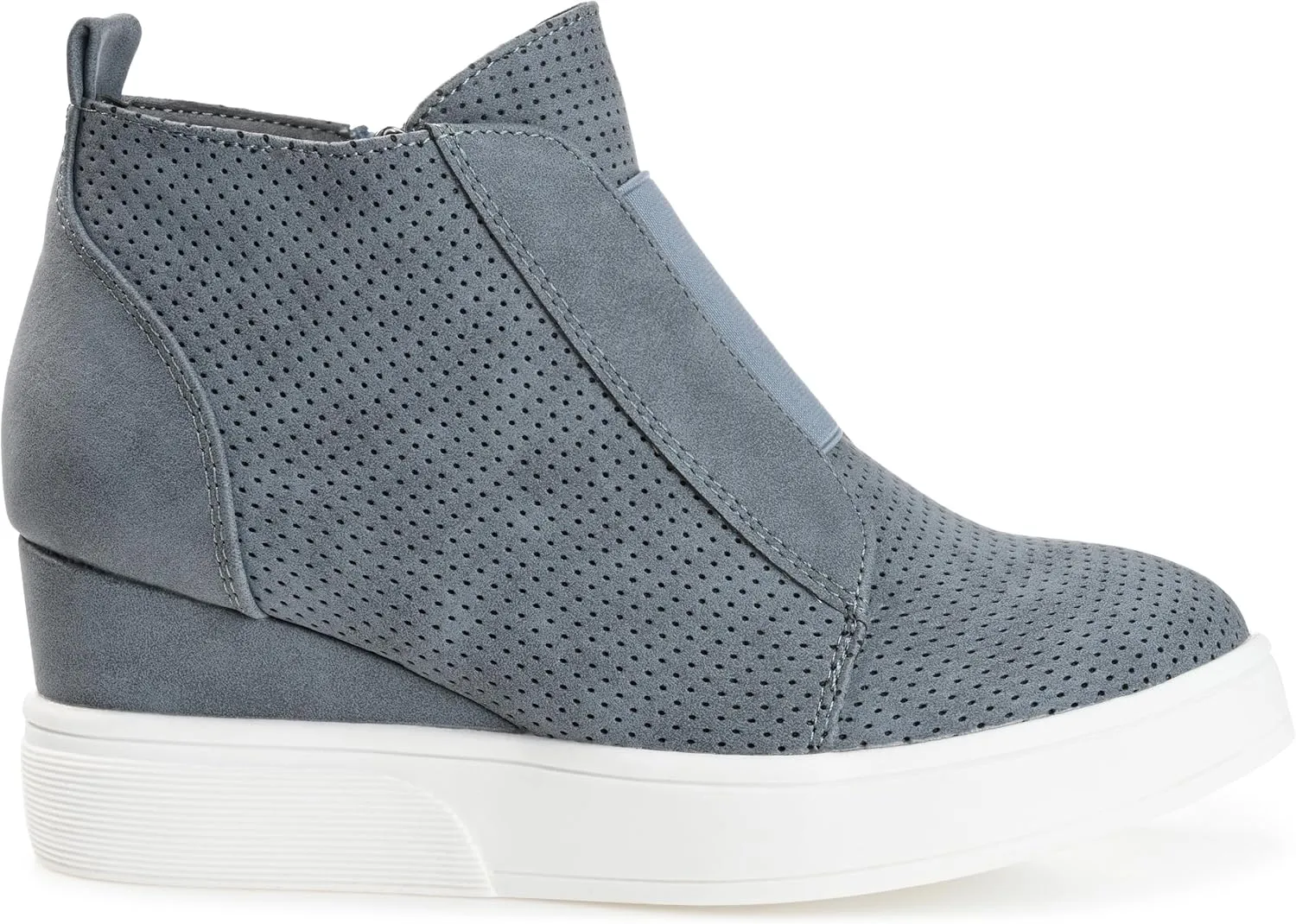 Journee Collection Womens Clara Platform Casual and Fashion Sneakers