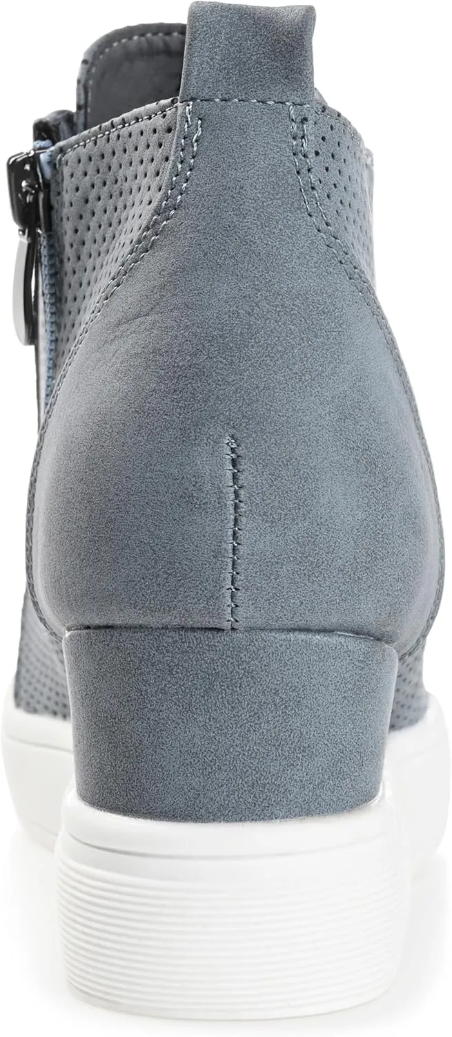 Journee Collection Womens Clara Platform Casual and Fashion Sneakers