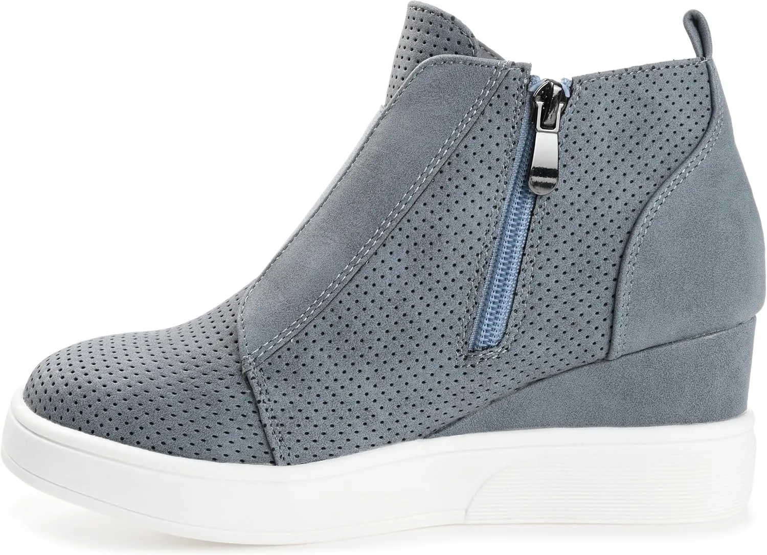 Journee Collection Womens Clara Platform Casual and Fashion Sneakers