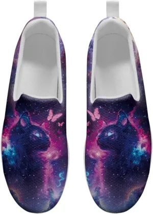 JoyLamoria Animal Design Womens Shoes Comfort Wedge Workout Platform Fashion Slip Resistant Orthotic Casual Tennis Work Daily Wear