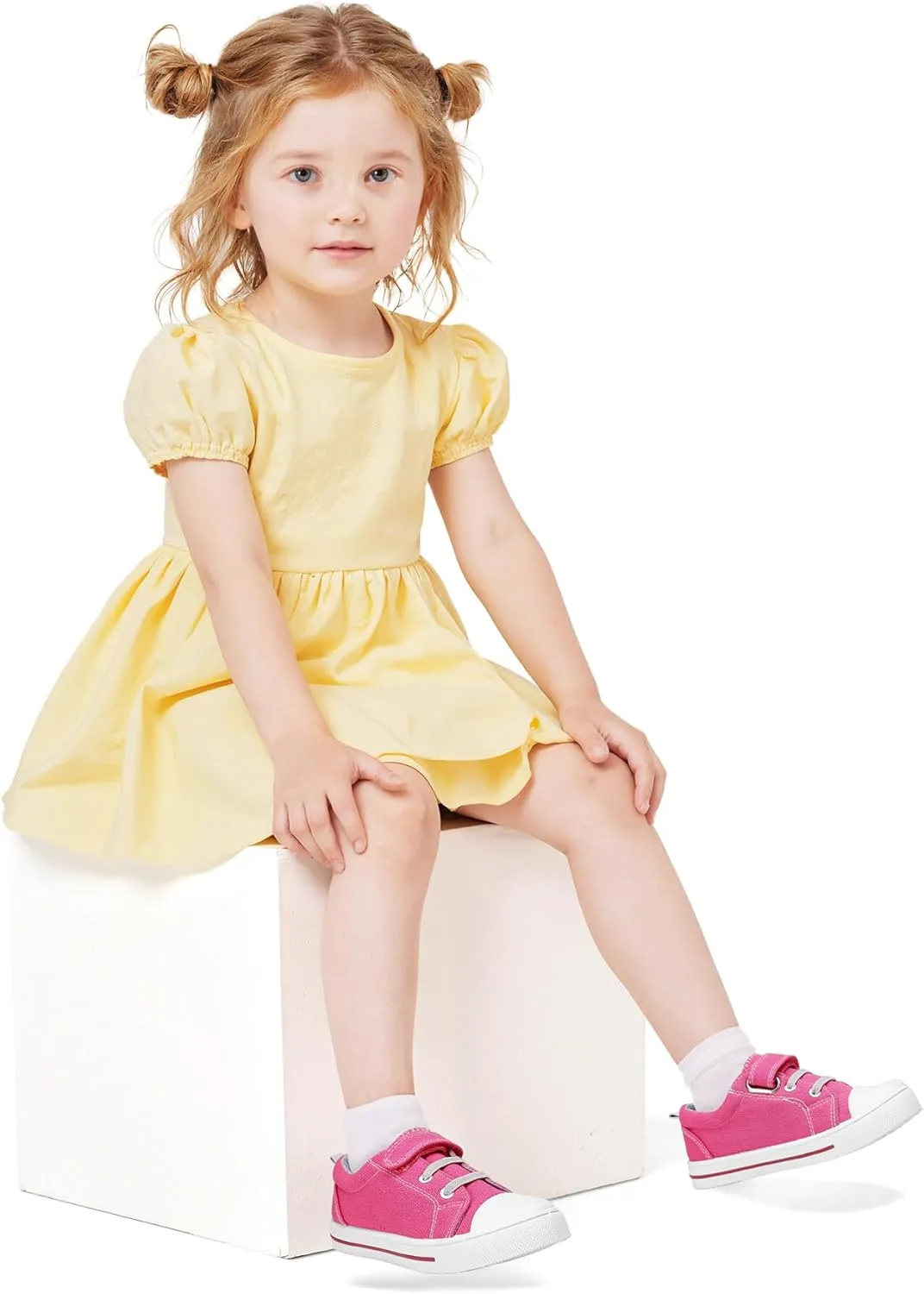 K KomForme Toddler Shoes Boys Girls Canvas Sneakers Size 4-13