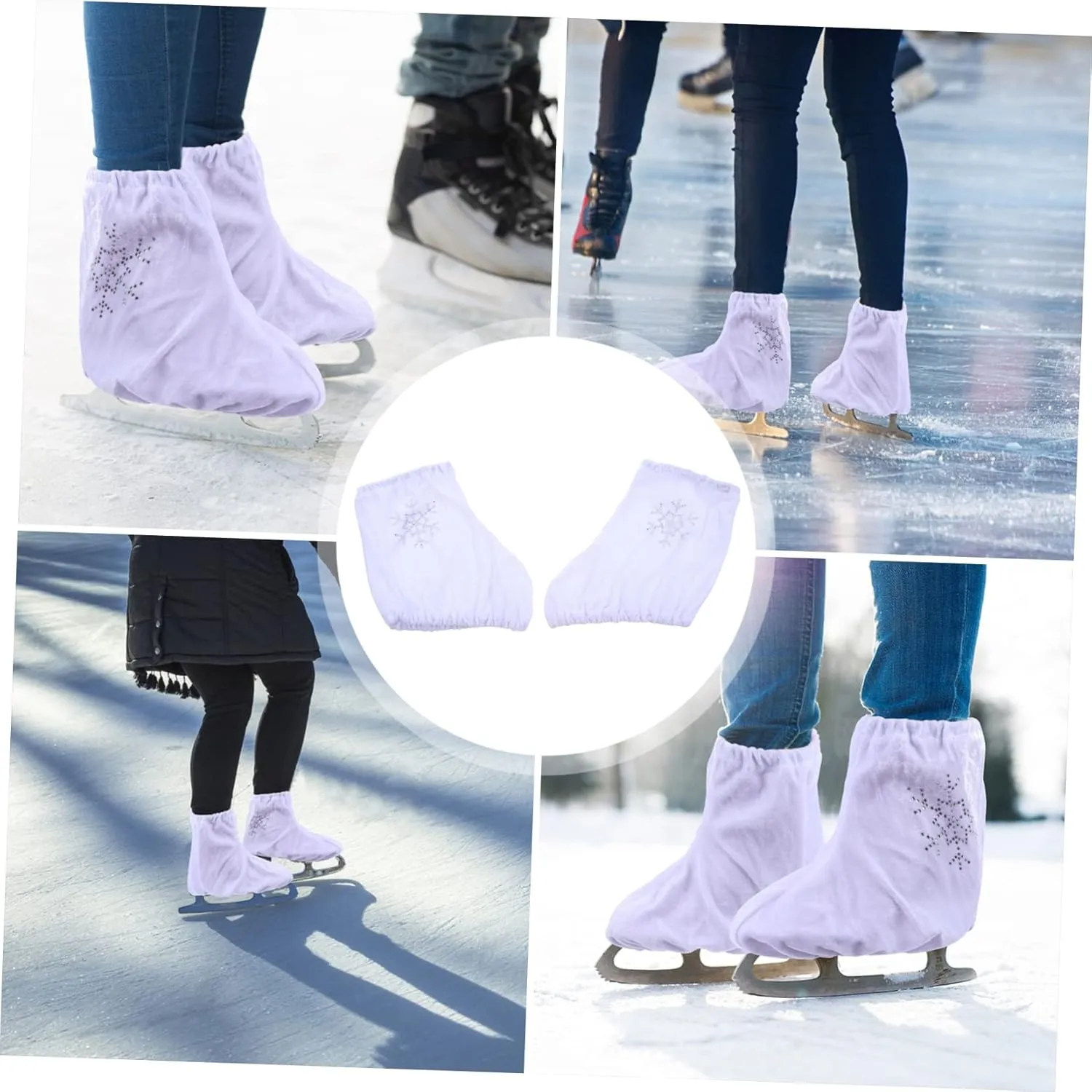 KESYOO Skate Shoe Covers Skating Ice Skate Guards Blade Covers Ice Skates Blade Cover for Ice Skate Accessories