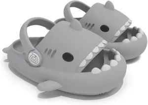 Kids Boys Girls Cartoon Shark Clogs Shoes-Kids Cartoon Summer Sandals Slipper Outdoors Cute Garden Clogs Summer Beach Pool Slipper