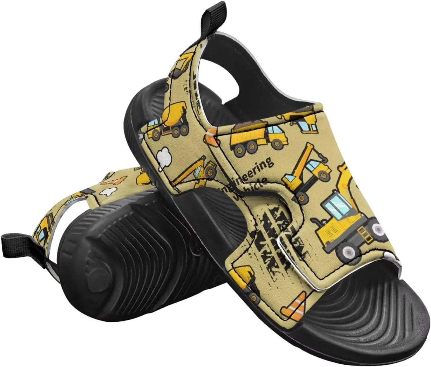 Kids Sandals Boys Girls Summer Outdoor Non-slip Athletic Sandals Adjustable Sport Sandal Lightweight Beach Gifts for Toddler/Little/Big Kid