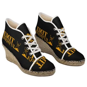 Ladies Wedge Espadrilles