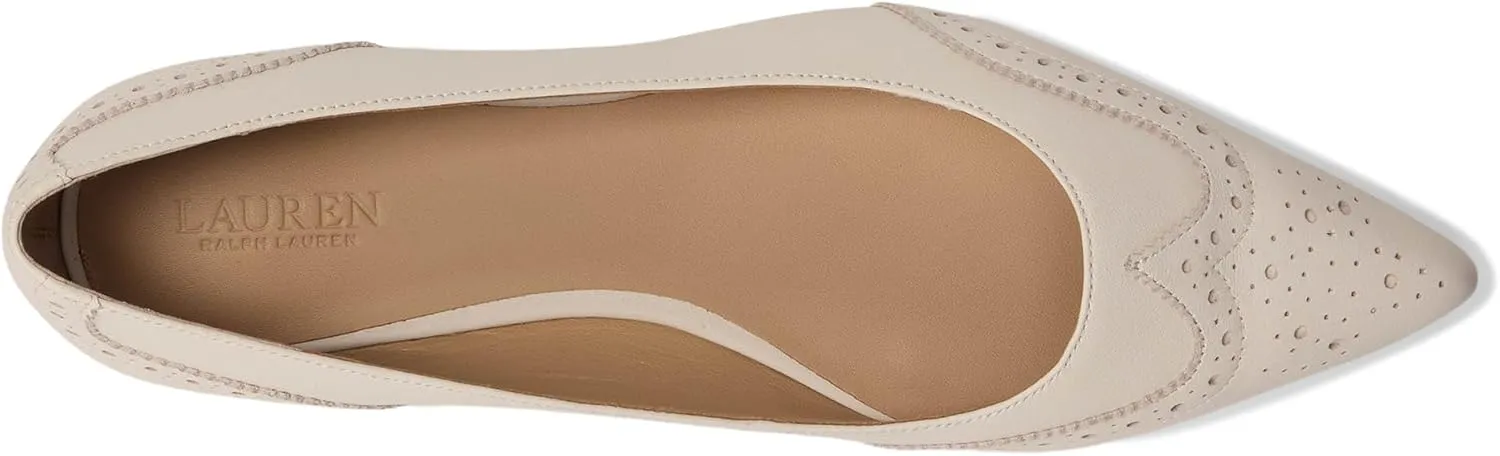 Lauren Ralph Lauren Women's Loraine Nappa Leather Ballet Flat