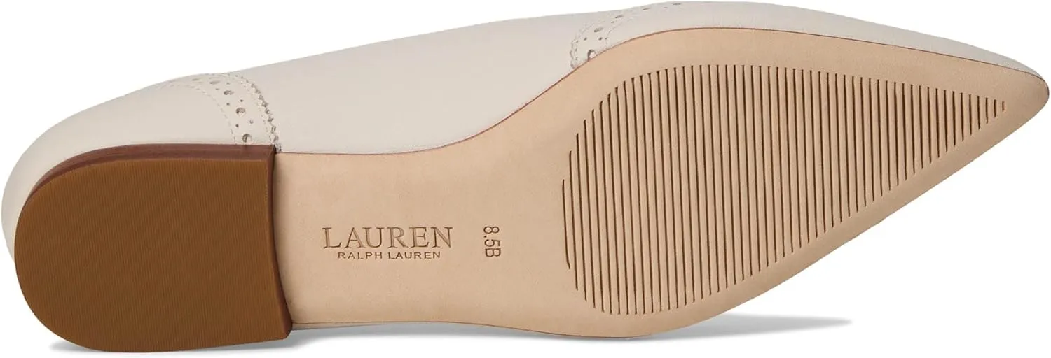 Lauren Ralph Lauren Women's Loraine Nappa Leather Ballet Flat