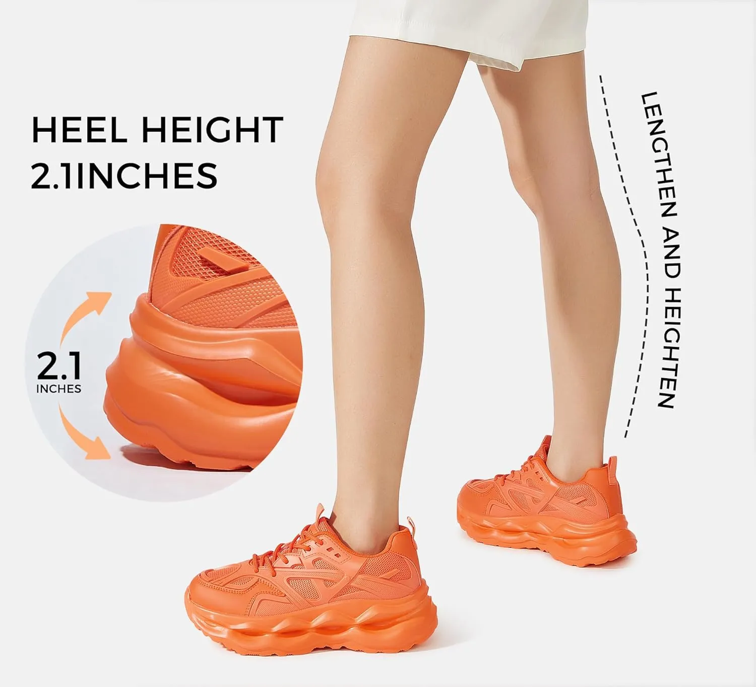 LUCKY STEP Women 's Chunky Sneakers 90s Fashion Thick Dad Rave Sparkly Bling Rhinestone Platform Casual Running Walking Shoes